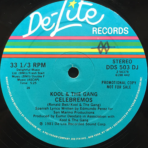 KOOL & THE GANG // CELEBREMOS (5:25) / MORNING STAR (4:16)