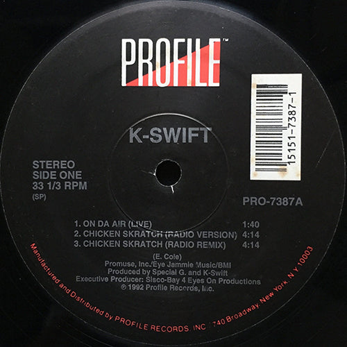 K-SWIFT // ON DA AIR (2VER) / CHICKEN SCRATCH (3VER) / BANG BANG