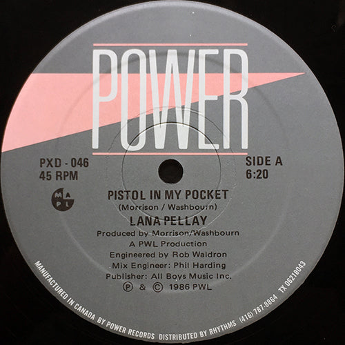LANA PELLAY // PISTOL IN MY POCKET (6:20) / INST (5:17)