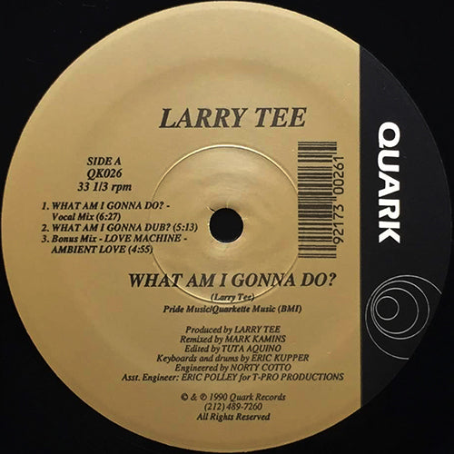 LARRY TEE // WHAT AM I GONNA DO? (VOCAL) / WHAT AM I GONNA DUB