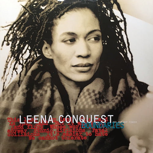 LEENA CONQUEST // BOUNDARIES (3VER) / LOVE IS BLIND