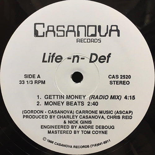 LIFE -N- DEF // GETTIN MONEY (4VER)