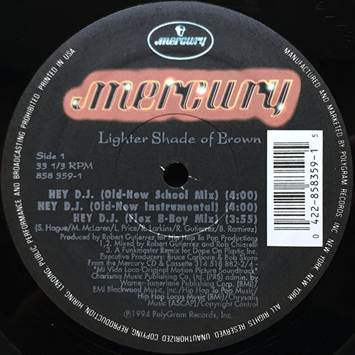 LIGHTER SHADE OF BROWN // HEY DJ (6VER)