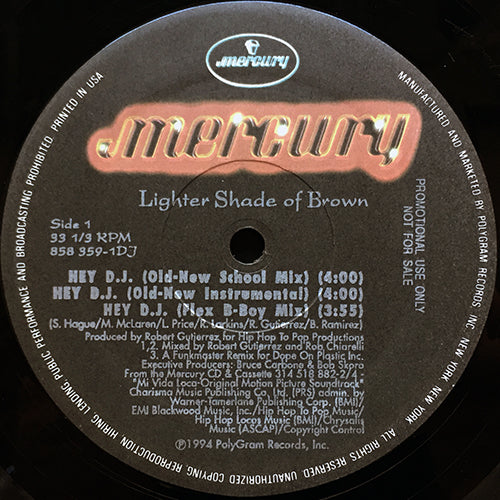 LIGHTER SHADE OF BROWN // HEY DJ (6VER)