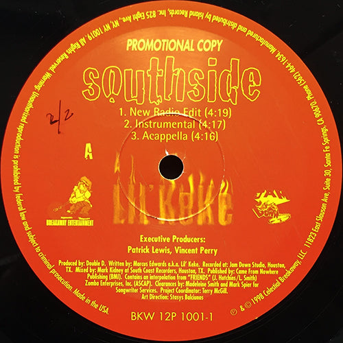 LIL' KEKE // SOUTHSIDE (5VER)