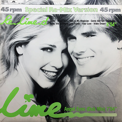 LIME // RE-LIME-D (MEDLEY) (8:54) / ANGEL EYES (DUB MIX) (7:54)
