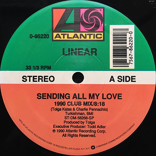 LINEAR // SENDING ALL MY LOVE (1990 MIX) (3VER)