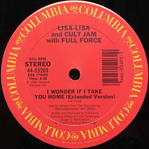 LISA LISA and CULT JAM with FULL FORCE // I WONDER IF I TAKE YOU HOME (3VER)