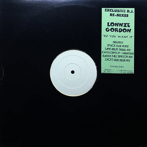 LONNIE GORDON // DO YOU WANT IT (REMIXES) (5VER)