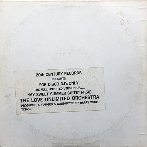 LOVE UNLIMITED ORCHESTRA // MY SWEET SUMMER SUITE (7:17)