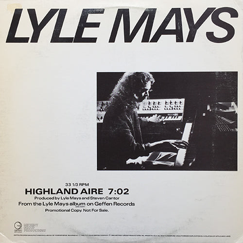 LYLE MAYS // HIGHLAND AIRE (7:02)