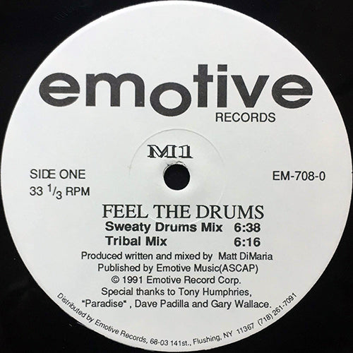 M1 // FEEL THE DRUMS (2VER) / GET YOU / EROTIC SIGNAL