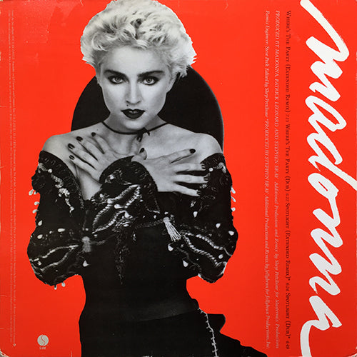 MADONNA // WHERE'S THE PARTY (EXTENDED REMIX) (7:13) / DUB (6:22) / SPOTLIGHT (EXTENDED REMIX) (6:24) / DUB (4:49)