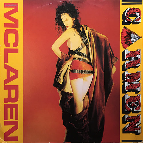 MALCOLM McLAREN // CARMEN (L'OISEAU REBELLE) (4:55) / (INSTRUMENTAL REMIX) / DEATH OF BUTTERFLY (TU TU PICCOLO) (4:58)