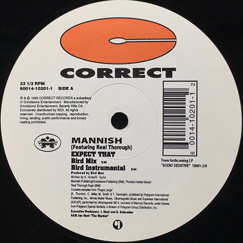 MANNISH // EXPECT THAT (5VER)