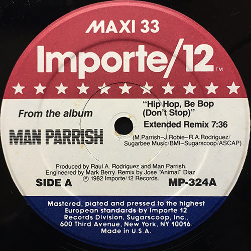 Man Parrish - Hip Hop, Be Bopmid90s