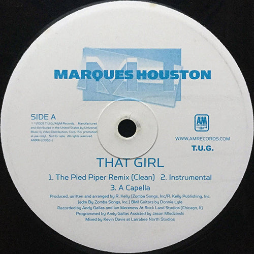 MARQUES HOUSTON // THAT GIRL (REMIX) (6VER)