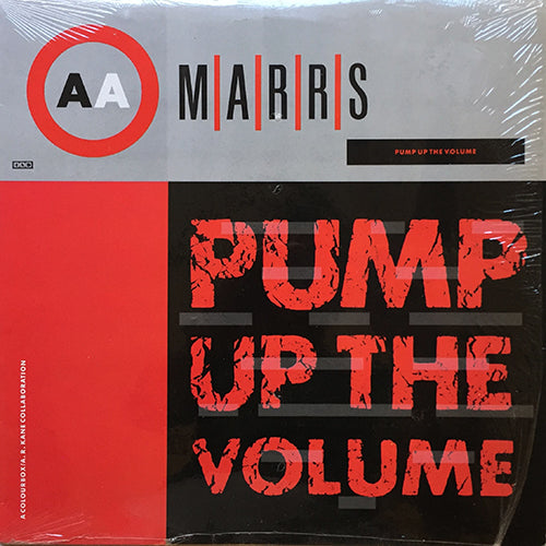 MARRS // PUMP UP THE VOLUME (7:10) / (BONUS BEAT) (4:49) / (INST) (5:04) / ANITINA (FIRST TIME I SEE SHE DANCE) (4:20)