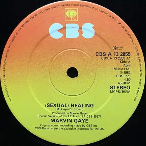 MARVIN GAYE // SEXUAL HEALING (4:50) / INST (3:59)