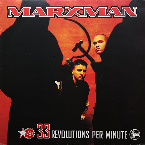 MARXMAN // 33 REVOLUTIONS PER MINUTE (LP) inc. THEME FROM MARXMAN / ALL ABOUT LOVE / FATHER LIKE SON / SHIP AHOY / DO YOU CRAVE MYSTIQUE / SAD AFFAIR / DROPPIN' ELOCUTION / DARK ARE THE DAYS / DRIFTING / DEMENTED