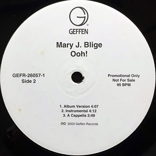 MARY J. BLIGE // OOH! (4VER)