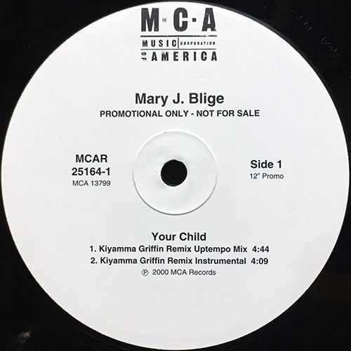 MARY J. BLIGE feat. GHOSTFACE KILLAH // YOUR CHILD (4VER)