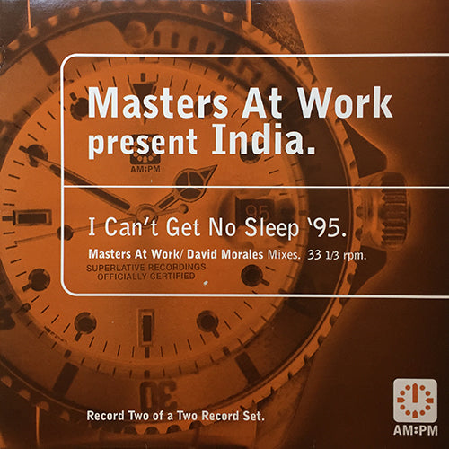 MASTERS AT WORK feat. INDIA // I CAN'T GET NO SLEEP '95 (RECORD 2) (4VER)