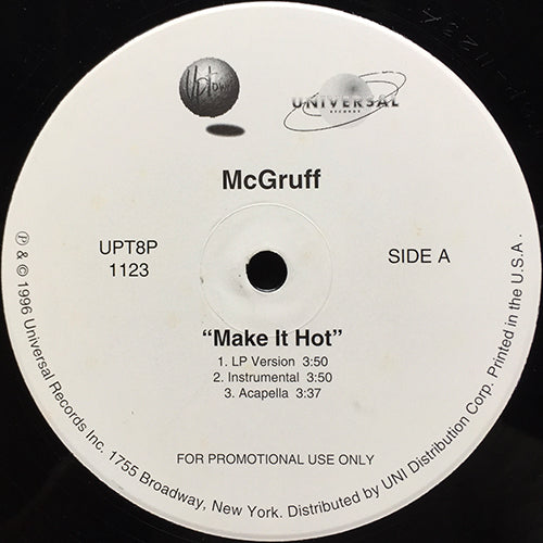 McGRUFF // MAKE IT HOT (3VER) / CREEP (3VER)
