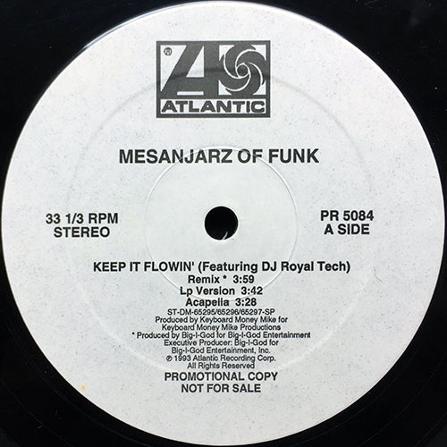 MESANJARZ OF FUNK // KEEP IT FLOWIN' (3VER) / MESSENGERS OF FUNK (2VER)