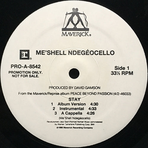 ME'SHELL NDEGEOCELLO // STAY (6VER)