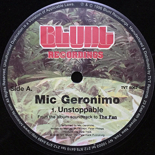 MIC GERONIMO // UNSTOPPABLE (3VER)