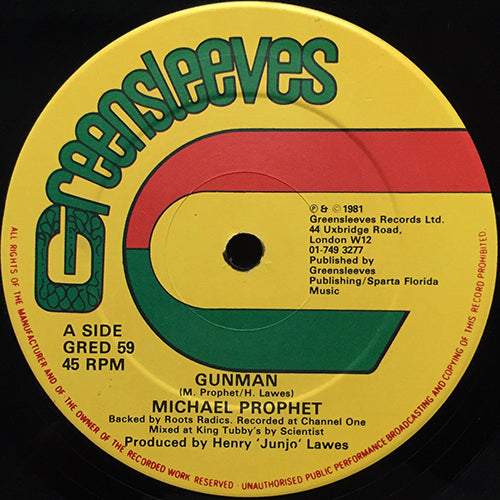 MICHAEL PROPHET // GUNMAN / CASSANDRA