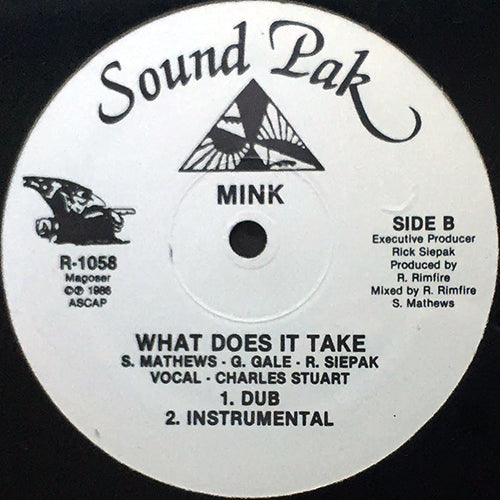 MINK // WHAT DOES IT TAKE (5VER)