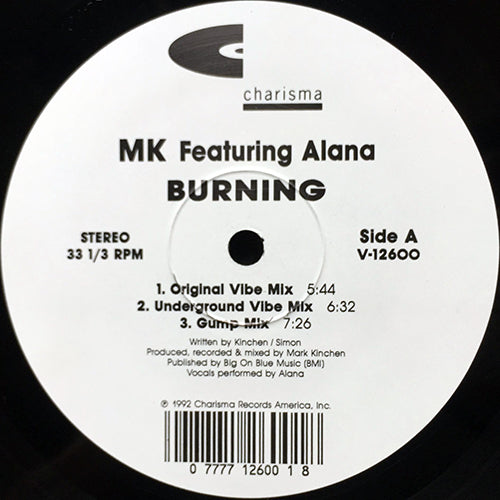 MK feat. ALANA // BURNING (4VER)
