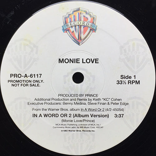 MONIE LOVE // IN A WORD OR 2 (ALBUM VERSION) / GREASY (ALBUM VERSION)