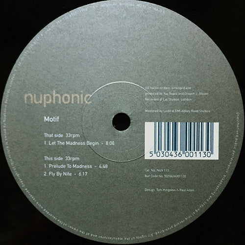 MOTIF // LET THE MADNESS BEGIN / PRELUDE TO MADNESS / FLY BY NITE