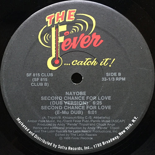 NAYOBE // SECOND CHANCE FOR LOVE (6:17) / DUB (6:25)