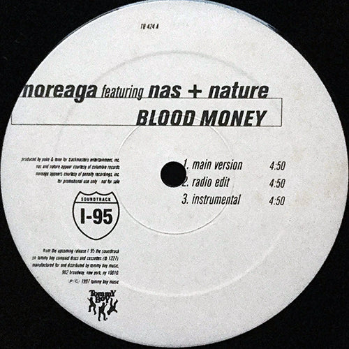 NOREAGA feat. NAS + NATURE / RUFUS BLAQ // BLOOD MONEY (3VER) / OUTTA SIGHT (3VER)