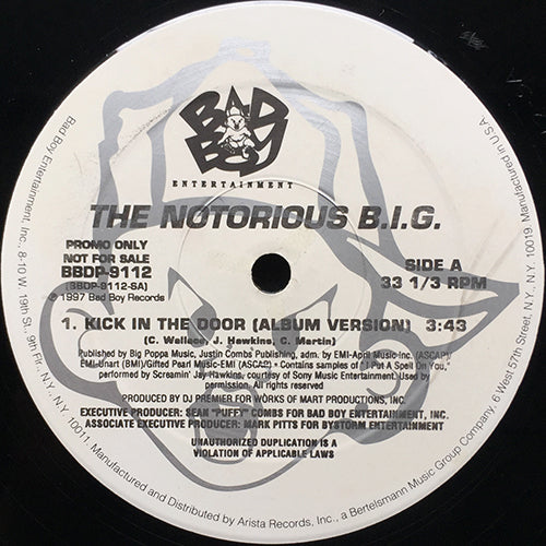 NOTORIOUS B.I.G. // KICK IN THE DOOR (2VER)