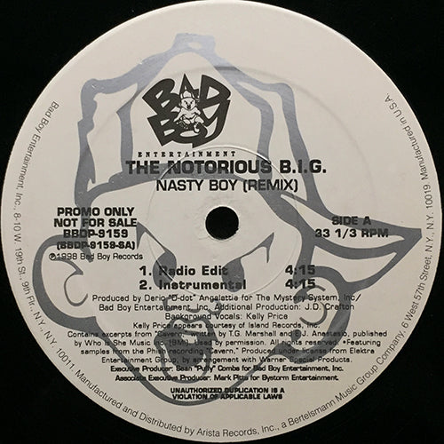 NOTORIOUS B.I.G. // NASTY BOY (REMIX) (4VER)