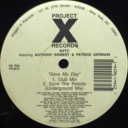 N.Y.T.C. feat. ANTHONY BEMBRY & PATRICE GERMAIN // SAVE MY DAY (5VER)