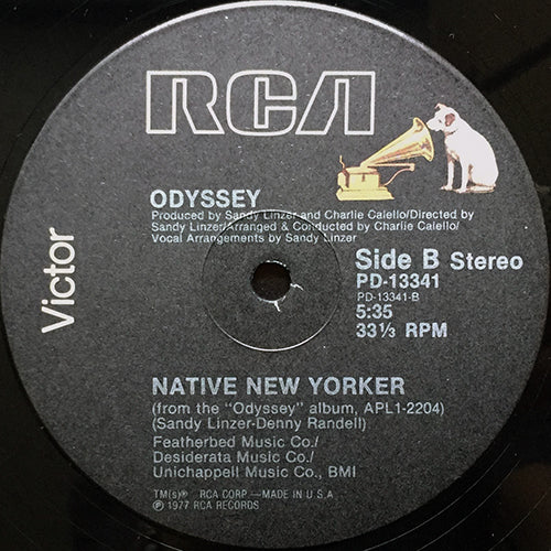 ODYSSEY // NATIVE NEW YORKER (5:35) / TOGETHER (6:17)