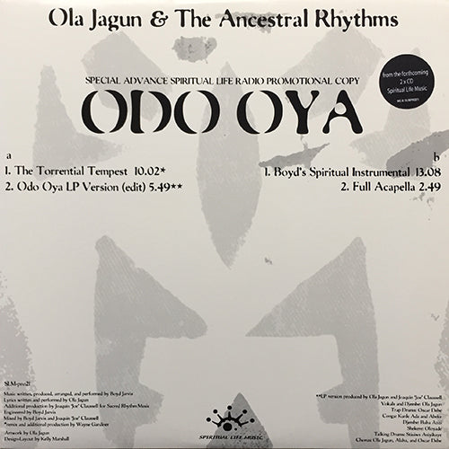 OLA JAGUN & HIS ANCESTRAL RHYTHMS // ODO OYA (4VER)