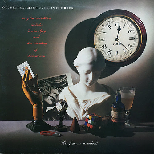 ORCHESTRAL MANOEUVRES IN THE DARK // LE FEMME ACCIDENT (7" & 12") / FIREGUN / LOCOMOTION (LIVE) / ENOLA GAY