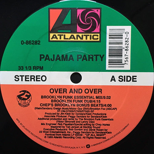 PAJAMA PARTY // OVER AND OVER (5VER)