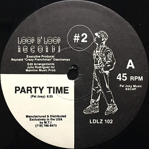 PAL JOEY // #2 (EP) inc. PARTY TIME (6:35) / RAW LOVE (5:40)