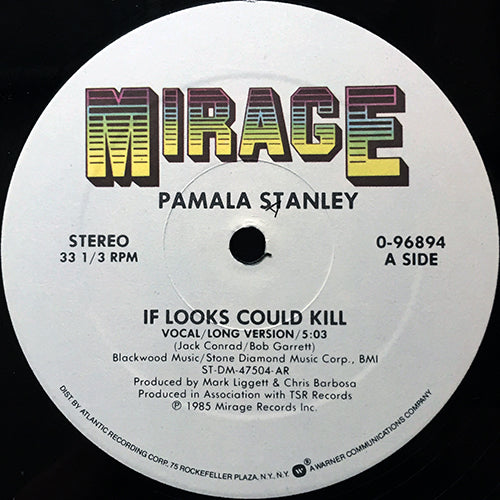 PAMALA STANLEY // IF LOOKS COULD KILL (LONG VERSION) (5:03) / (DUB) (4:55)