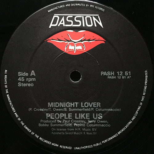 PEOPLE LIKE US // MIDNIGHT LOVER / (INSTRUMENTAL)