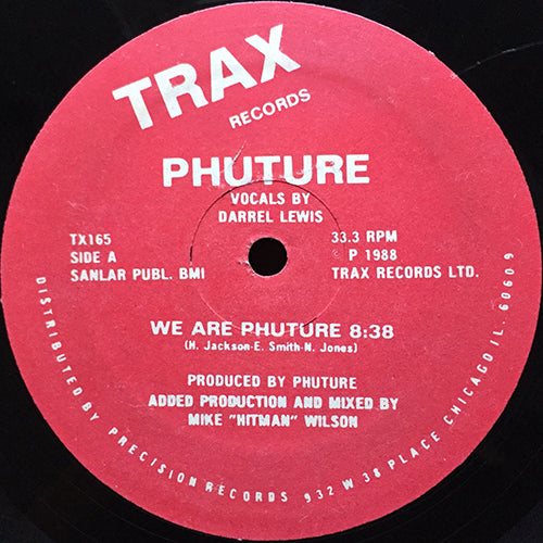 PHUTURE // WE ARE PHUTURE (8:38) / SLAM (5:40) / SPANK-SPANK (4:58)