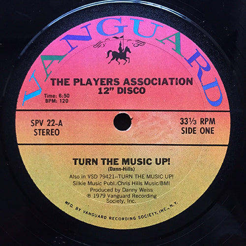 PLAYERS ASSOCIATION // TURN THE MUSIC UP! (6:50) / EVERYBODY DANCE (7:03)